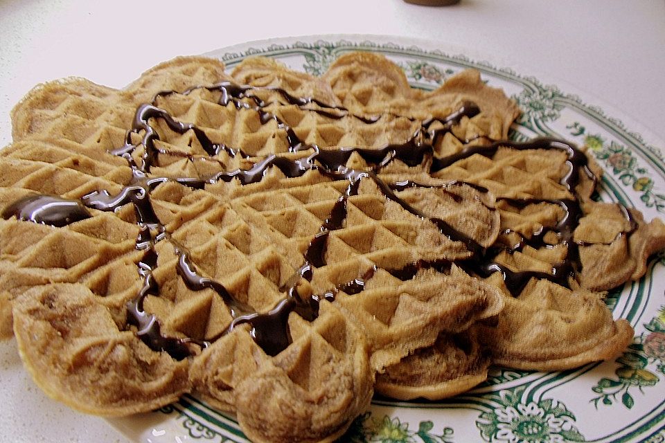 Brownie Waffeln