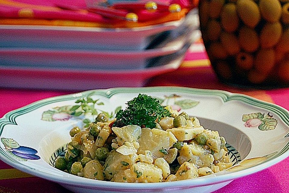 Albertos Kartoffelsalat mediterran Albertos Kartoffelsalat mediterran