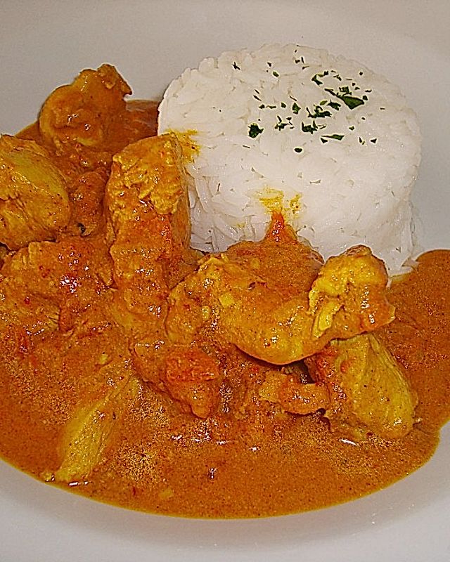 Indisches Hähnchen - Curry