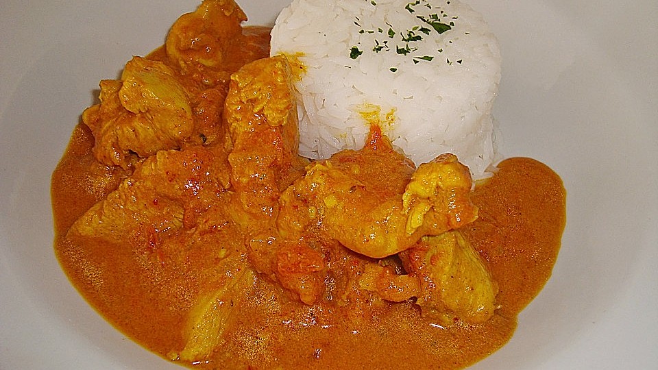 Indisches Hahnchen Curry Von Lizzfizz Chefkoch