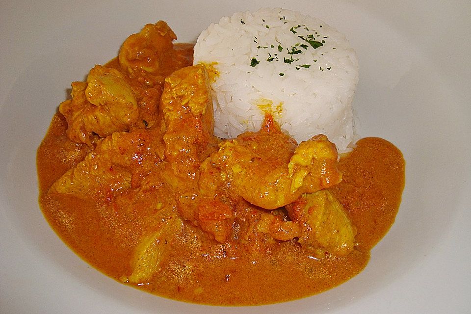 Indisches Hähnchen - Curry