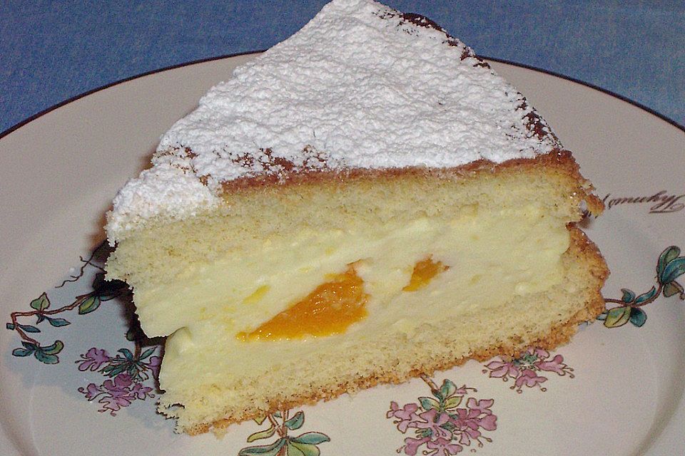 Mandarinen-Weincreme-Torte