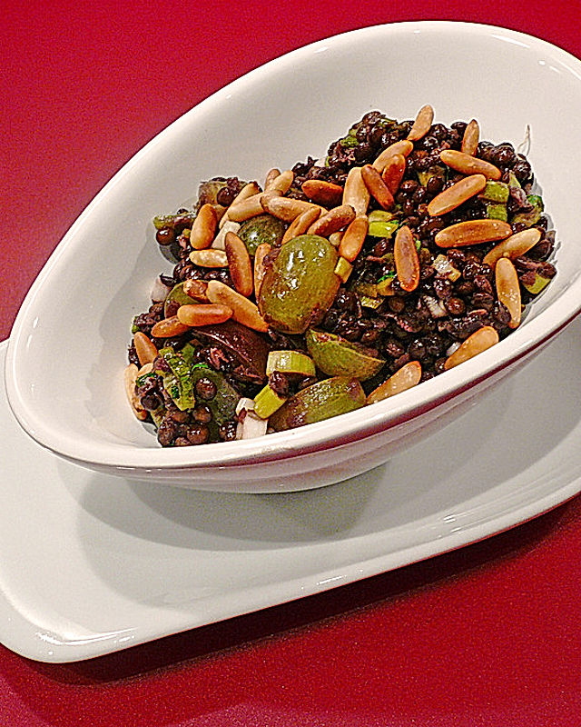 Linsen-Trauben-Salat