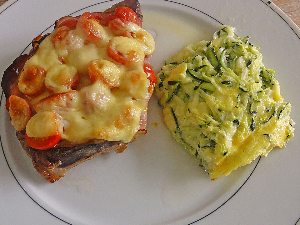 Zucchinikuchen ohne Boden