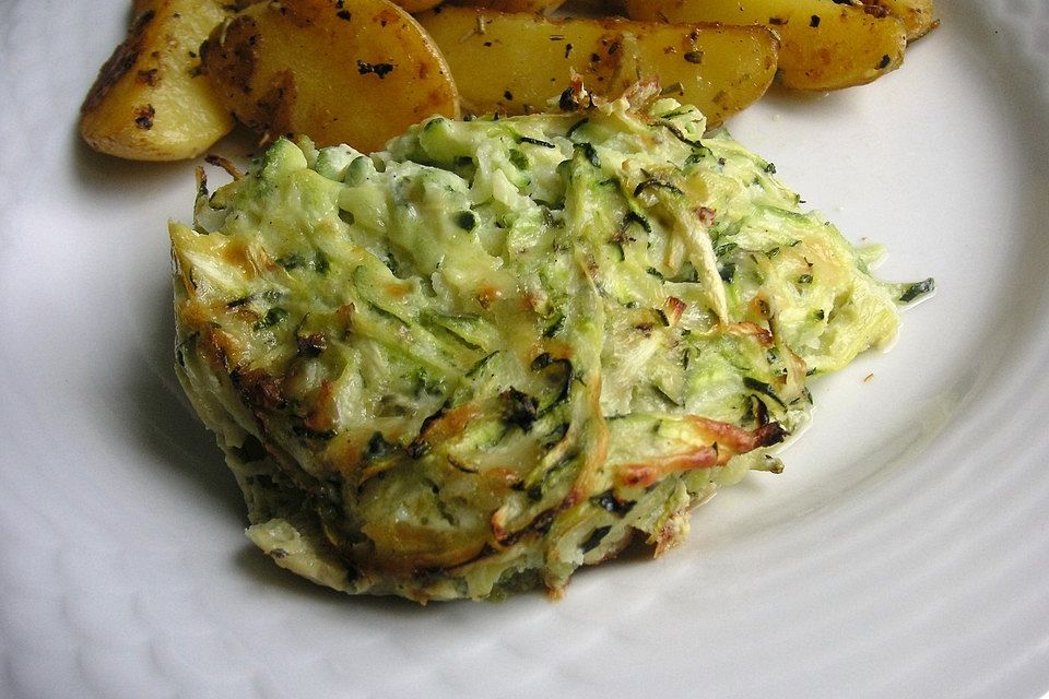 Zucchinikuchen ohne Boden