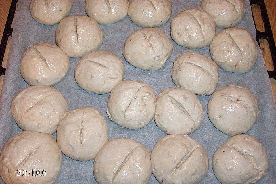 Vanille-Mandel-Brötchen