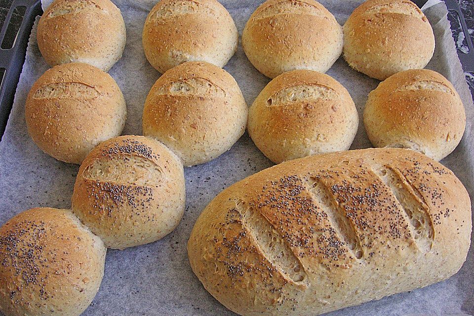 Vanille-Mandel-Brötchen