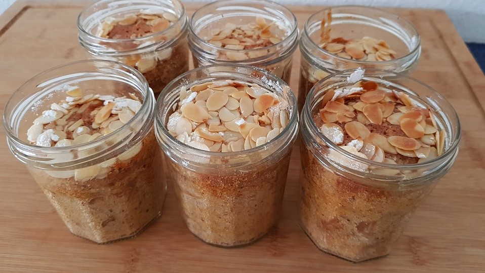 Apfelkuchen mit Schuss aus dem Glas von Hobbykochen