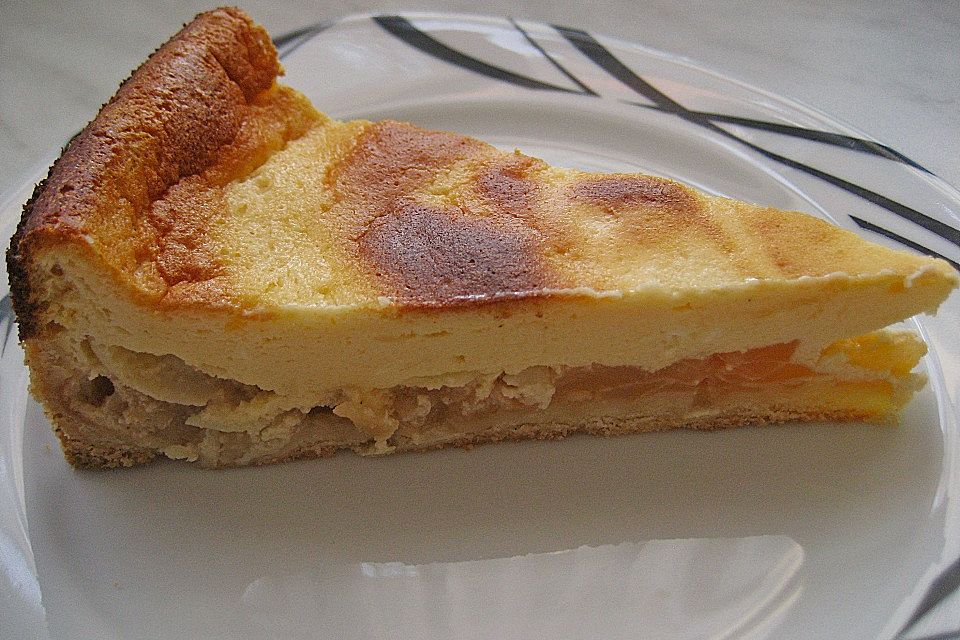 Apfel-Vanille-Quark-Kuchen