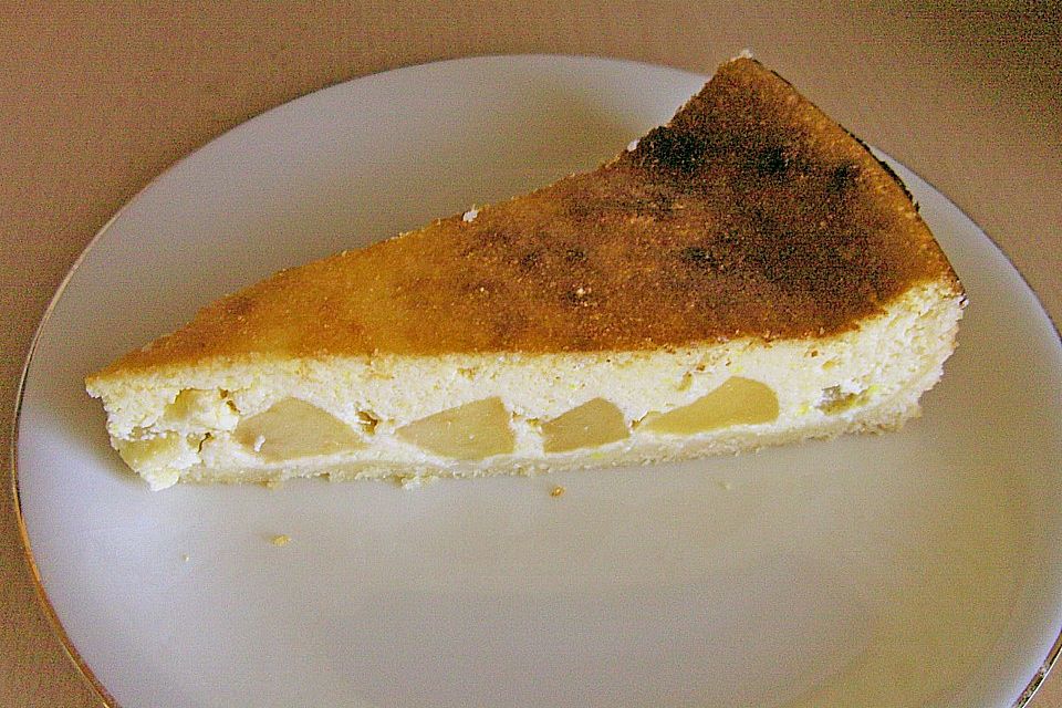 Apfel-Vanille-Quark-Kuchen