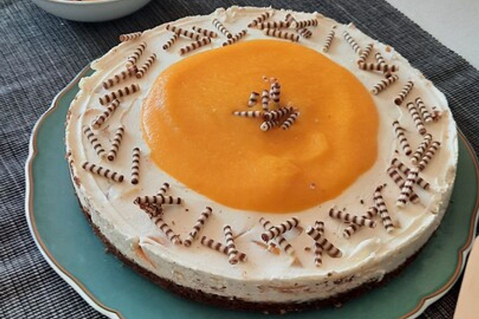 Pfirsich-Mascarpone-Torte