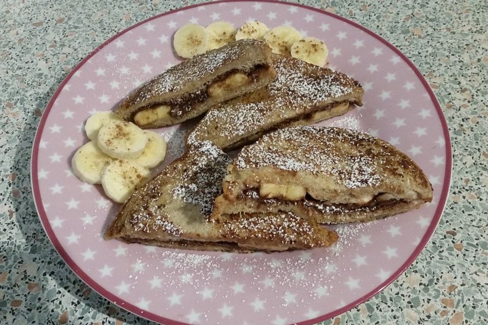 Stuffed Chocolate French Toast