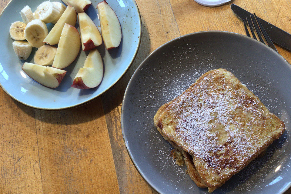 Stuffed Chocolate French Toast