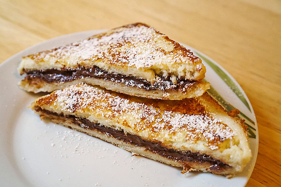 Stuffed Chocolate French Toast