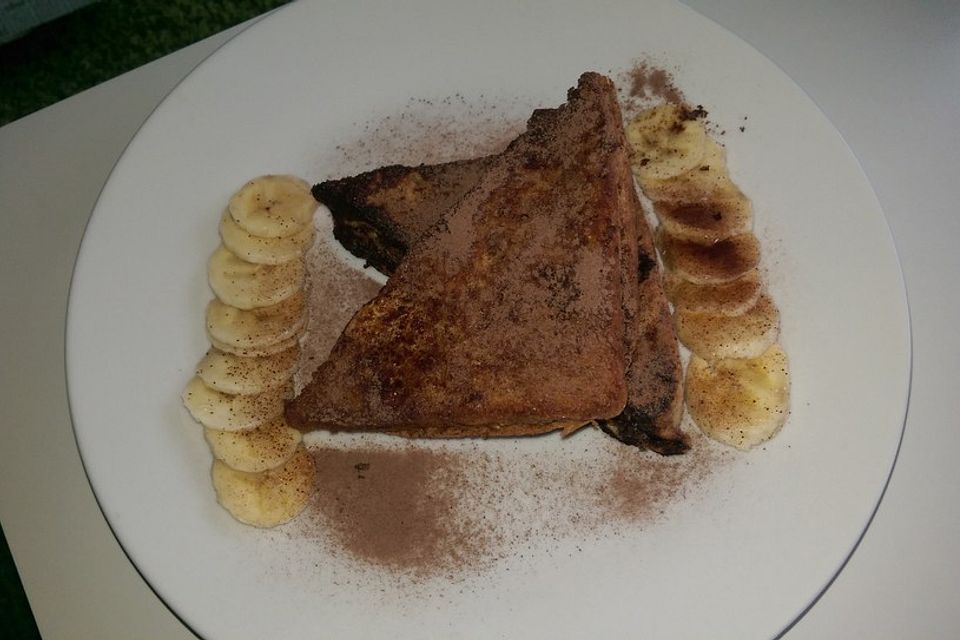 Stuffed Chocolate French Toast