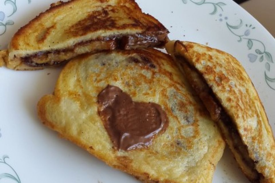 Stuffed Chocolate French Toast