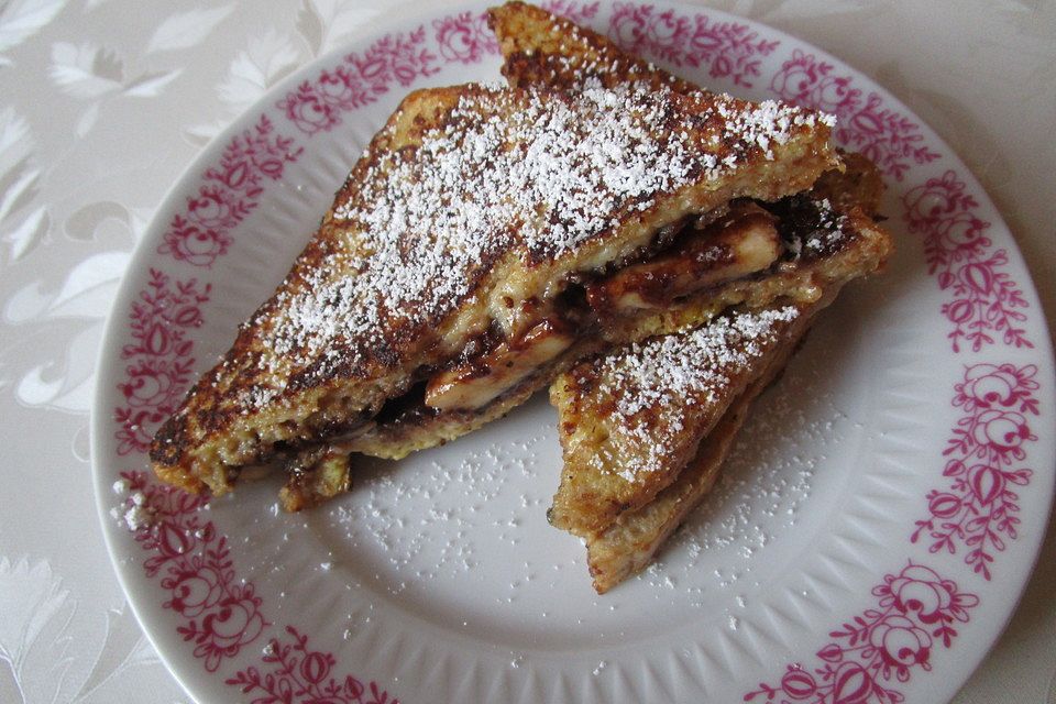 Stuffed Chocolate French Toast