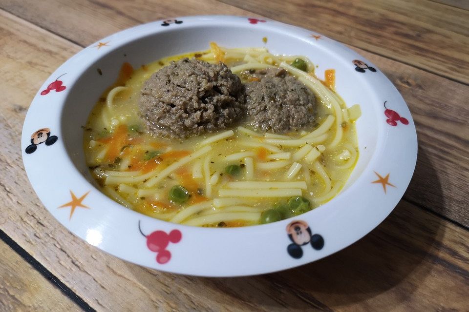 Leberknödelsuppe Omas Rezept