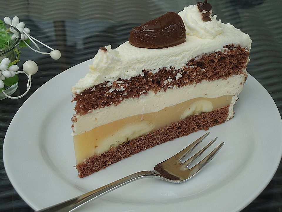 Bananen Eierlikor Torte Von Diana291 Chefkoch