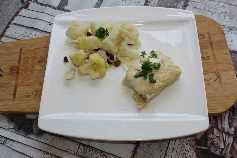 Fischfilet überbacken