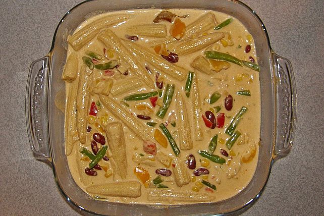 Schweinemedaillons überbacken mit mexikanischem Gemüse von lexika3636 ...