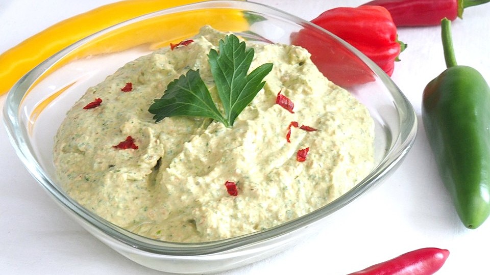 Pikanter Brotaufstrich mit Rucola und Tomaten von chiara| Chefkoch