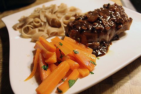 Butterkarotten mit Ahornsirup von kujtime