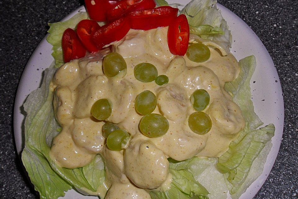 Emilys Bananensalat mit Senf und Aprikose