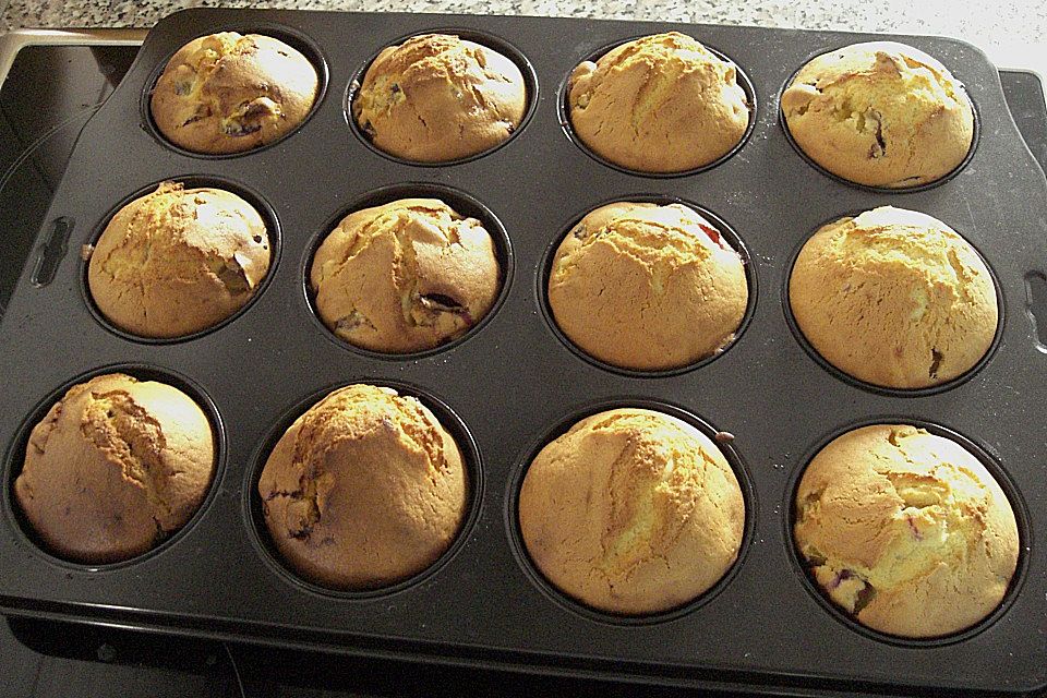 Zwetschgenmuffins