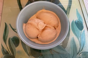 Joghurt-Karamell-Eis