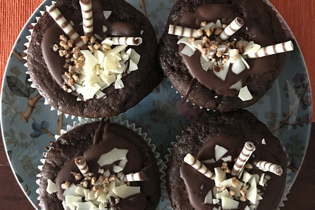 Schoko - Frischkäse - Muffins von hasemoritz| Chefkoch