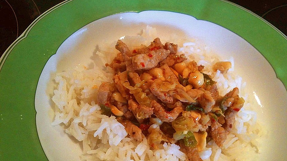 Schweinefleisch mit Zitronengras von fazzoletti-image