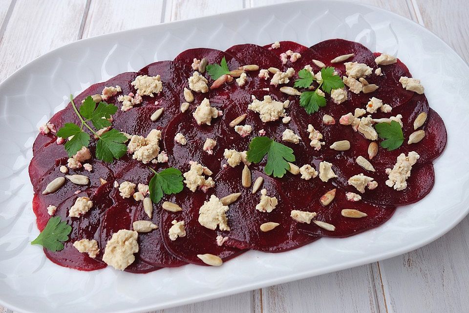 Rote Bete Salat mit Feta