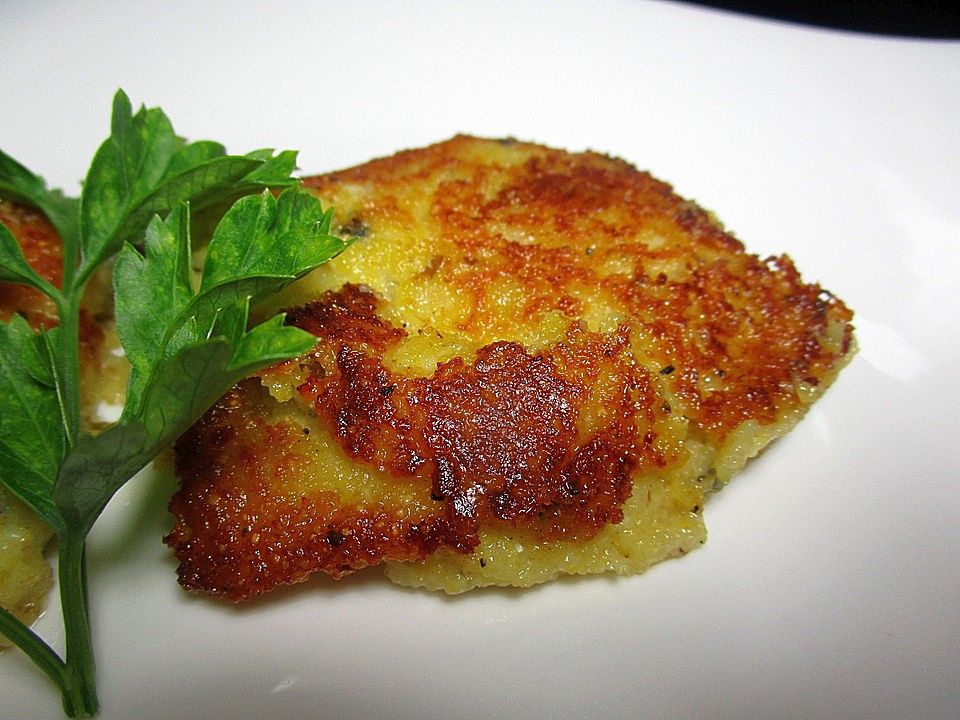 Polenta mit angebraten von peroneus Chefkoch