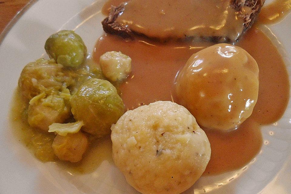 Rheinischer Sauerbraten im Bratschlauch