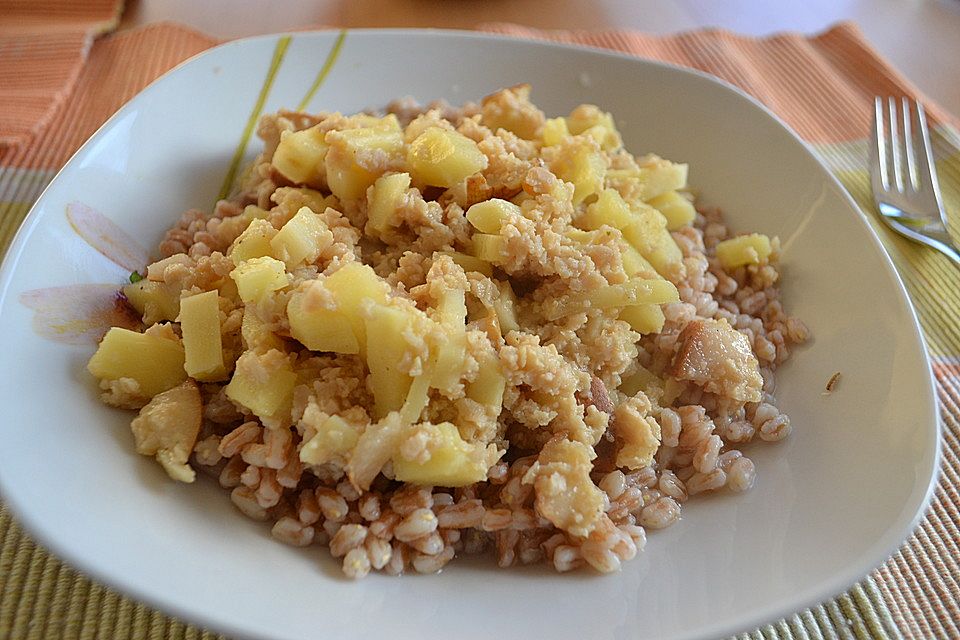 Pastinaken-Birnen-Curry