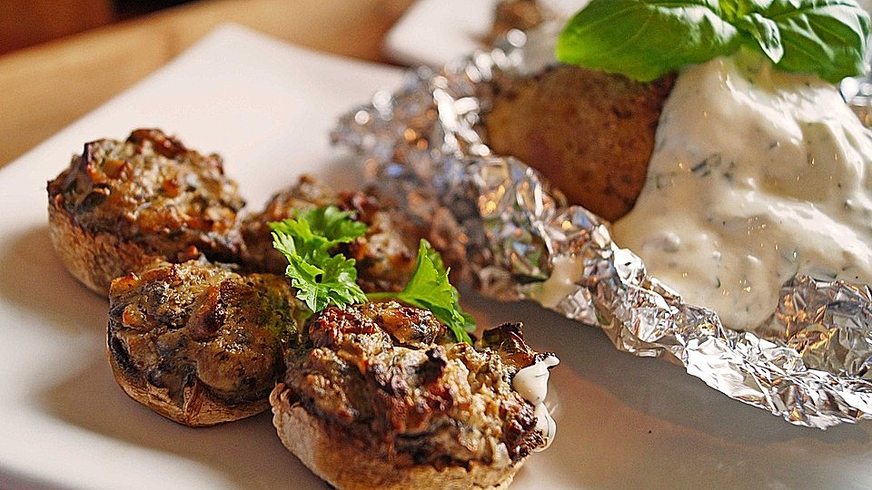 Gefüllte Champignons von Zsusanna
