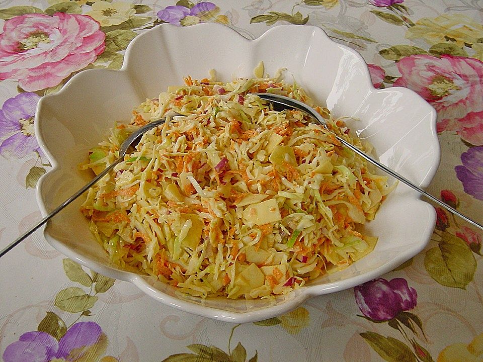 Krautsalat mit Apfel und Karotten von Pumpkin-Pie| Chefkoch