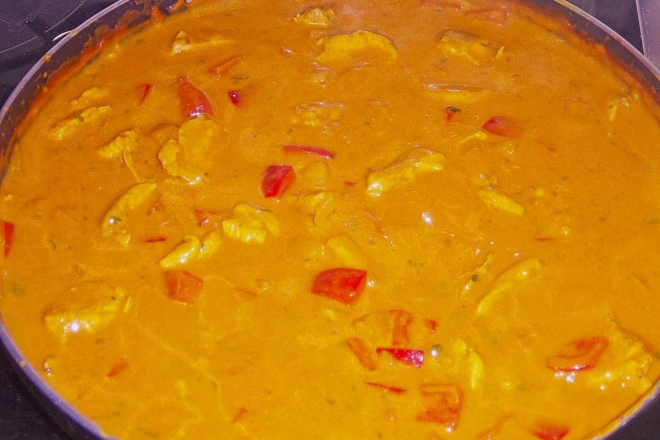 Botos Hähnchen-Currygeschnetzeltes