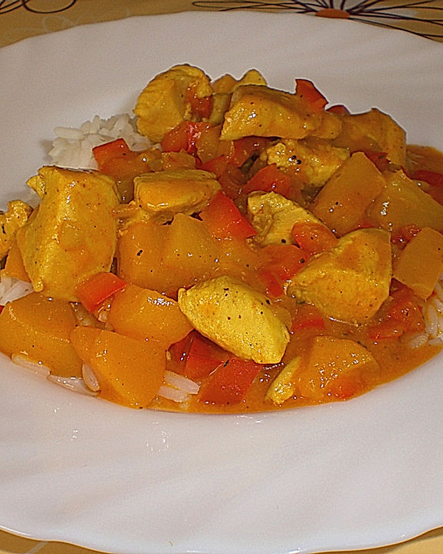 Botos Hähnchen-Currygeschnetzeltes