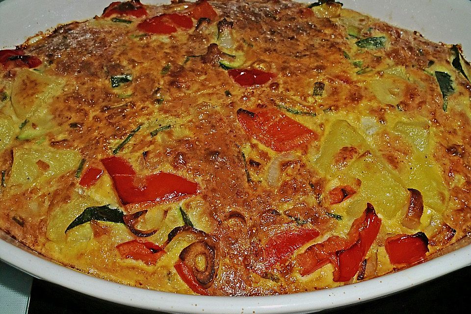 Zucchini-Kartoffeltortilla von Sarah