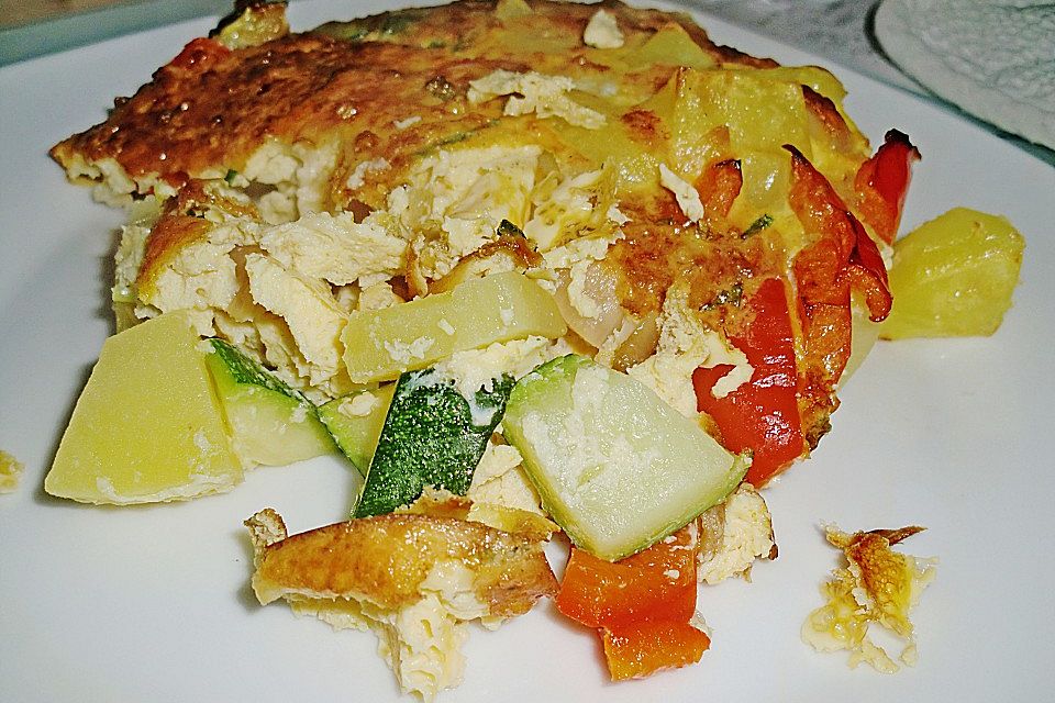 Zucchini-Kartoffeltortilla von Sarah