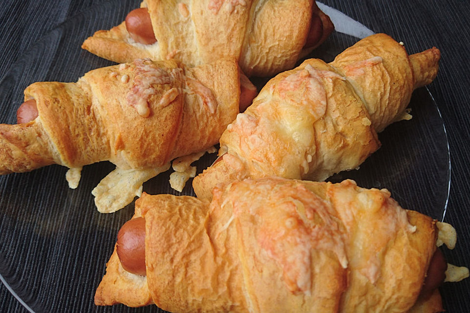 Gefüllte Croissants