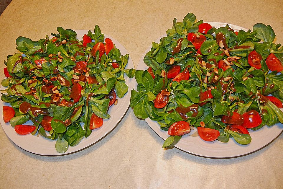 Italienische Vinaigrette mit Feldsalat