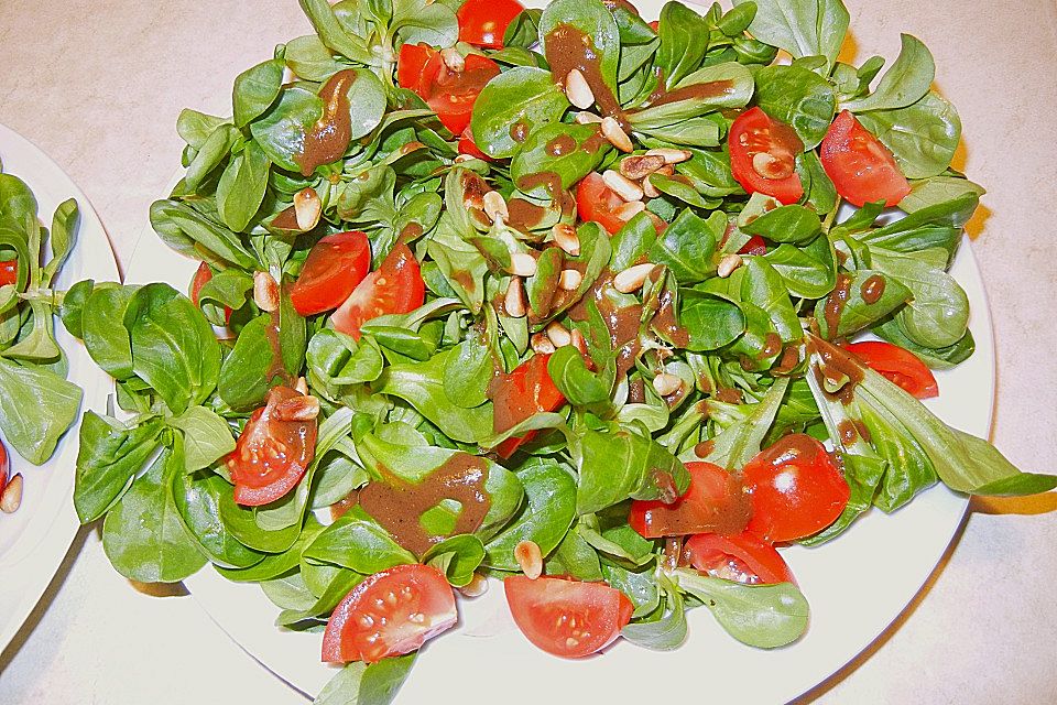 Italienische Vinaigrette mit Feldsalat