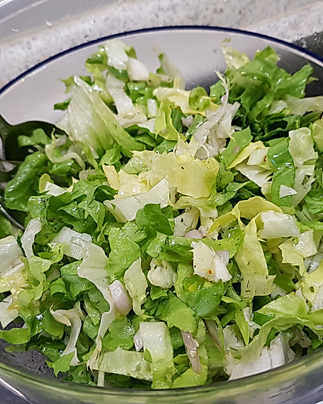 Leichtes Salatdressing