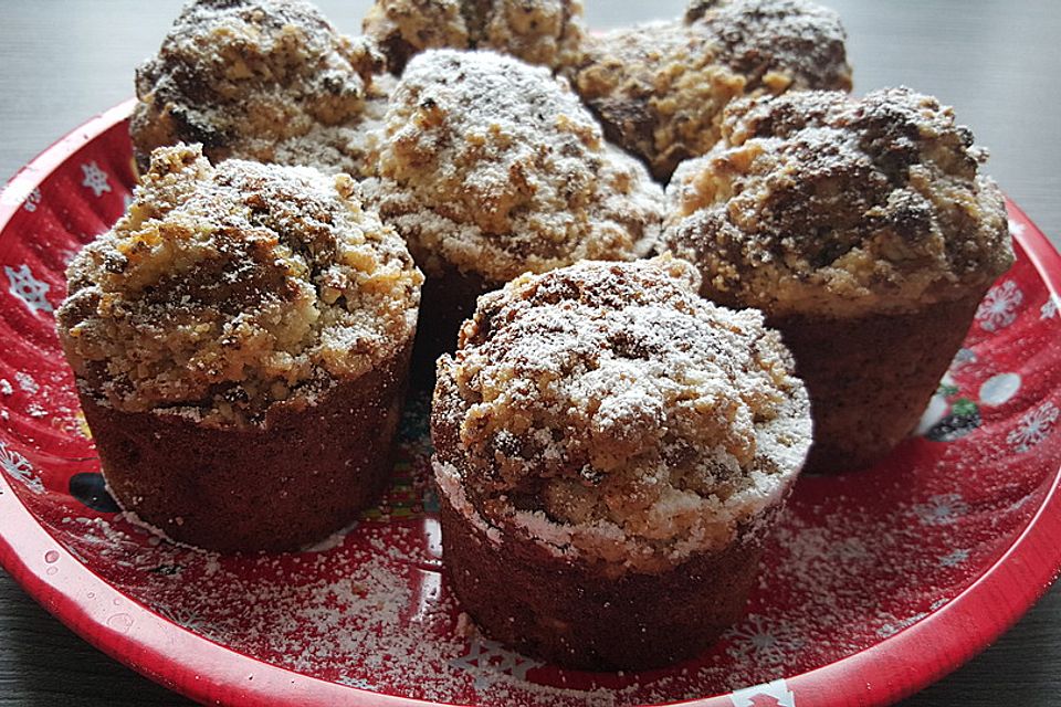 Mohn-Streusel-Muffins