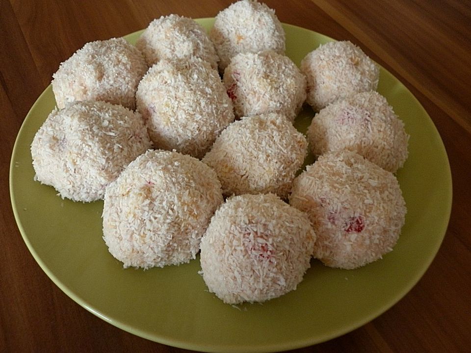 Erdbeer Kokos Kugel Von Schlemmerkatze Chefkoch 