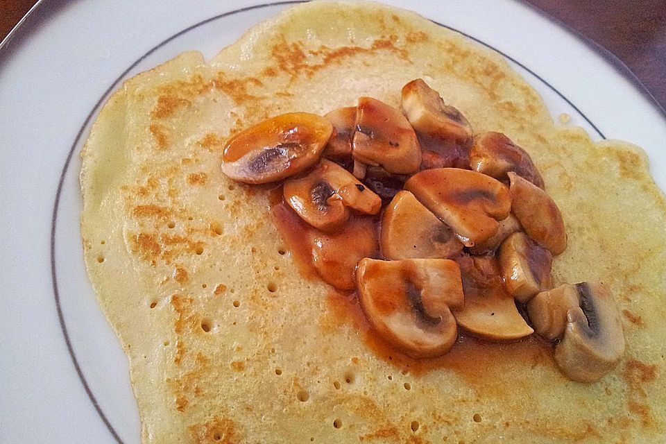 Eierkuchen bzw. Pfannkuchen