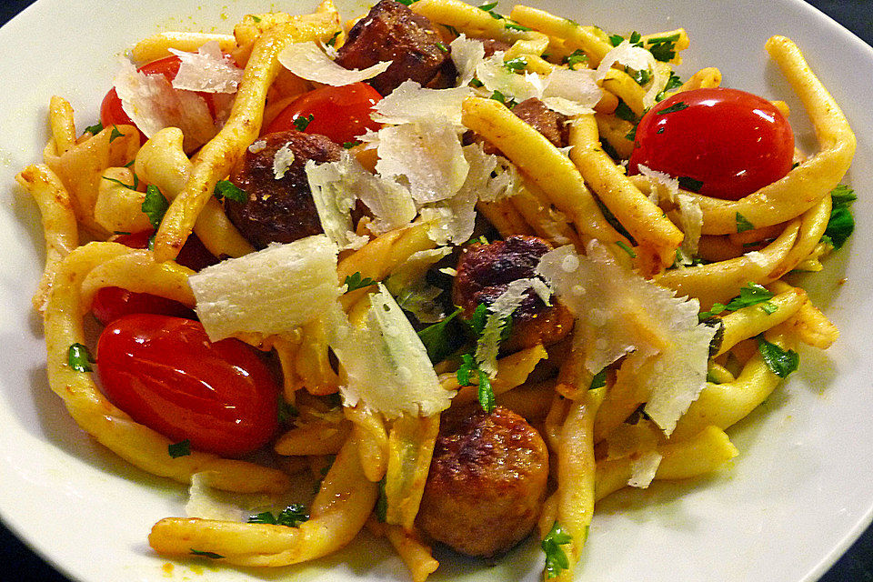 Salsiccia con Pasta